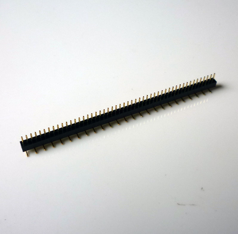 PH1.27 H2.2 Single Row SMT Pin Connectors Pin Length 8.20mm