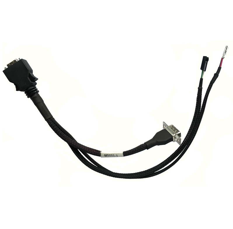 SCSI 14P Male to HDB 15P Male & 4.2mm Terminal & 2.54mm HSG Cable